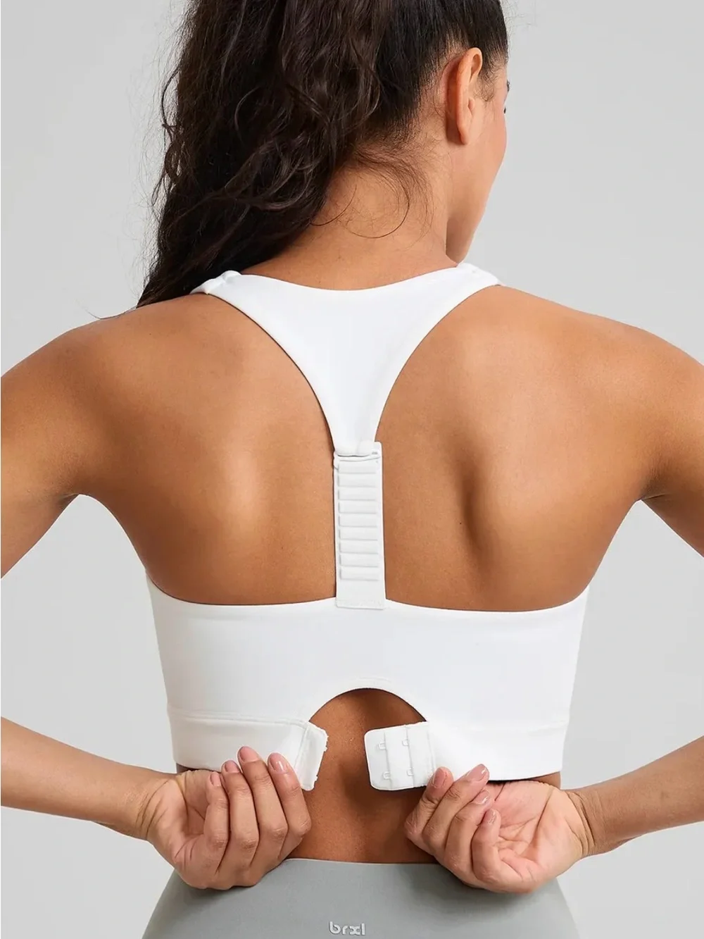 BrxlAero™ Adjustable Y-Back Zipper Front High Impact Sports Bra